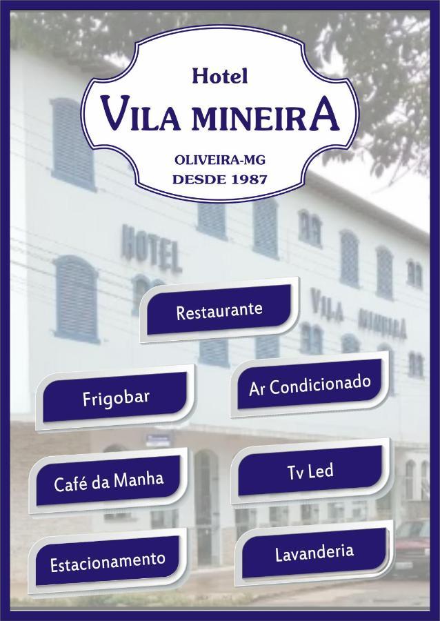 Hotel Vila Mineira Oliveira  Dış mekan fotoğraf
